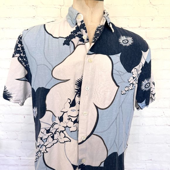 Retro Hawaiian Short Sleeve Shirt - Size Large - Brand - Visitor - Picture 1 of 9